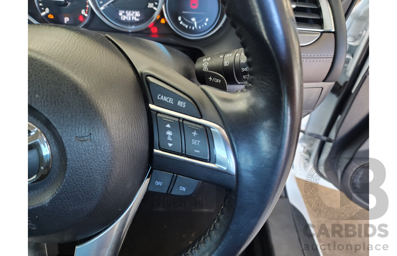 12/2014 Mazda Mazda6 Atenza 6C 4d Sedan White 2.2L