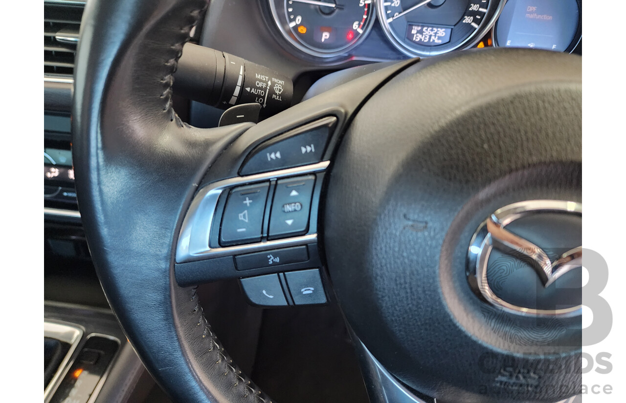 12/2014 Mazda Mazda6 Atenza 6C 4d Sedan White 2.2L