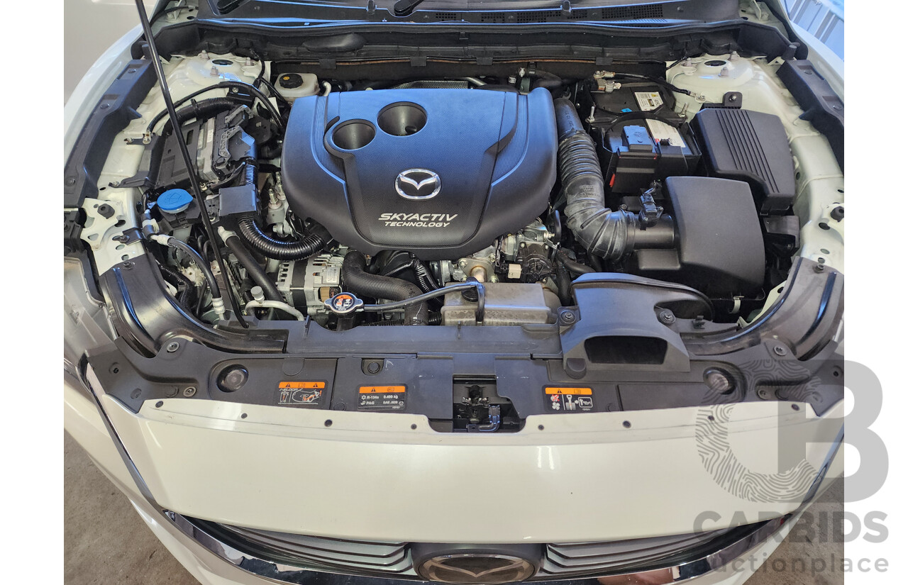 12/2014 Mazda Mazda6 Atenza 6C 4d Sedan White 2.2L