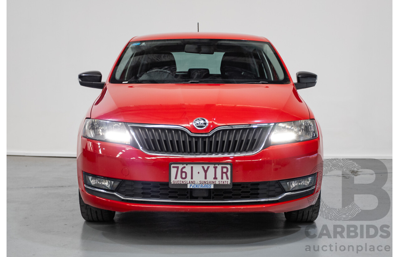 03/2018 Skoda Rapid  92 TSI NH MY18 4D Wagon Corrida Red Turbo 1.4L