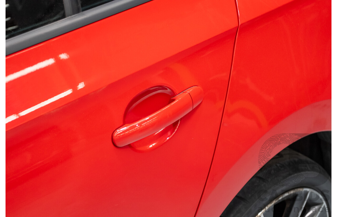 03/2018 Skoda Rapid  92 TSI NH MY18 4D Wagon Corrida Red Turbo 1.4L