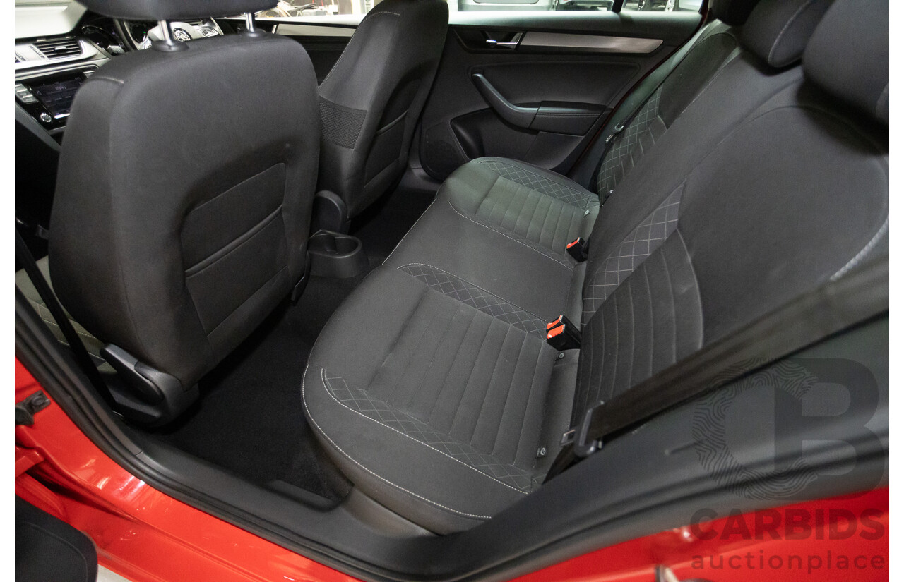 03/2018 Skoda Rapid  92 TSI NH MY18 4D Wagon Corrida Red Turbo 1.4L