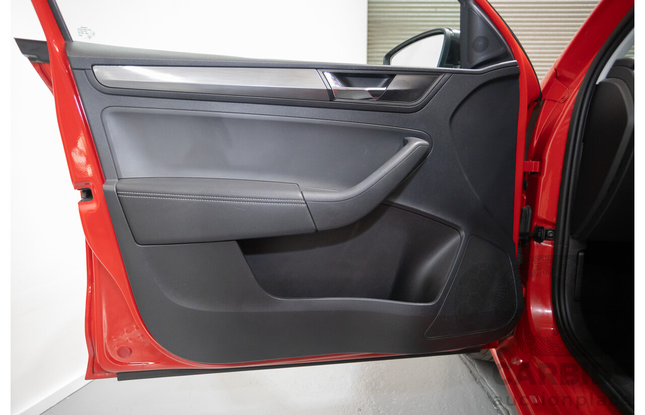 03/2018 Skoda Rapid  92 TSI NH MY18 4D Wagon Corrida Red Turbo 1.4L