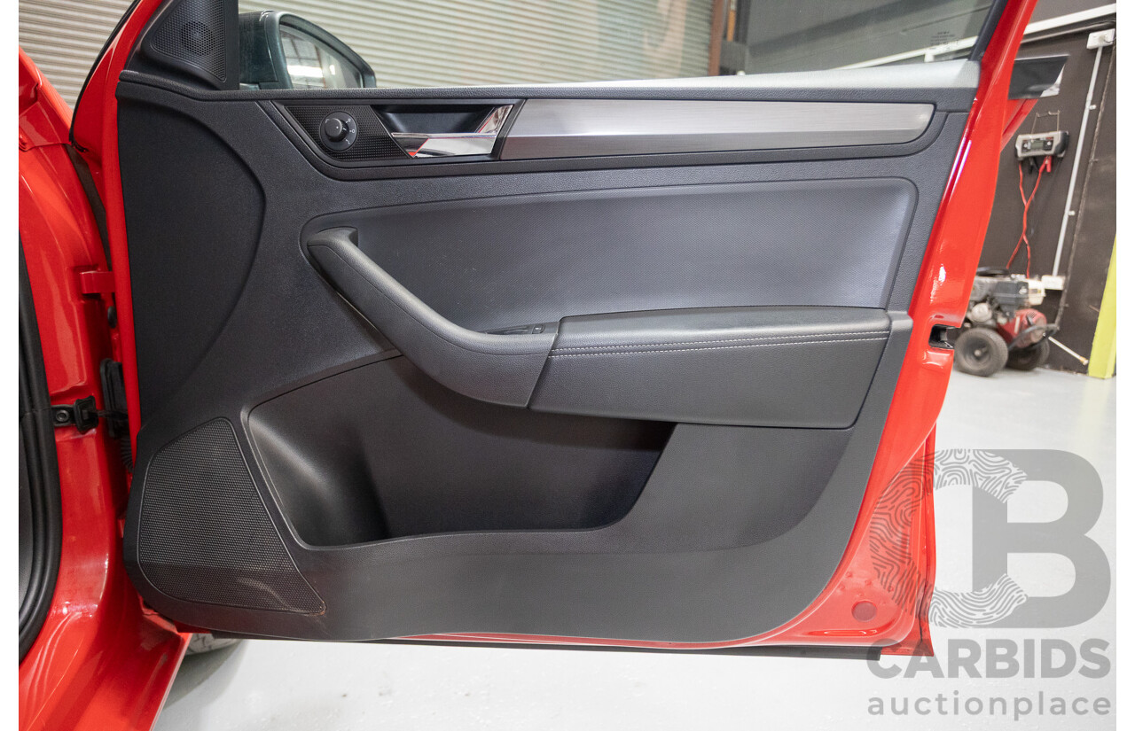 03/2018 Skoda Rapid  92 TSI NH MY18 4D Wagon Corrida Red Turbo 1.4L