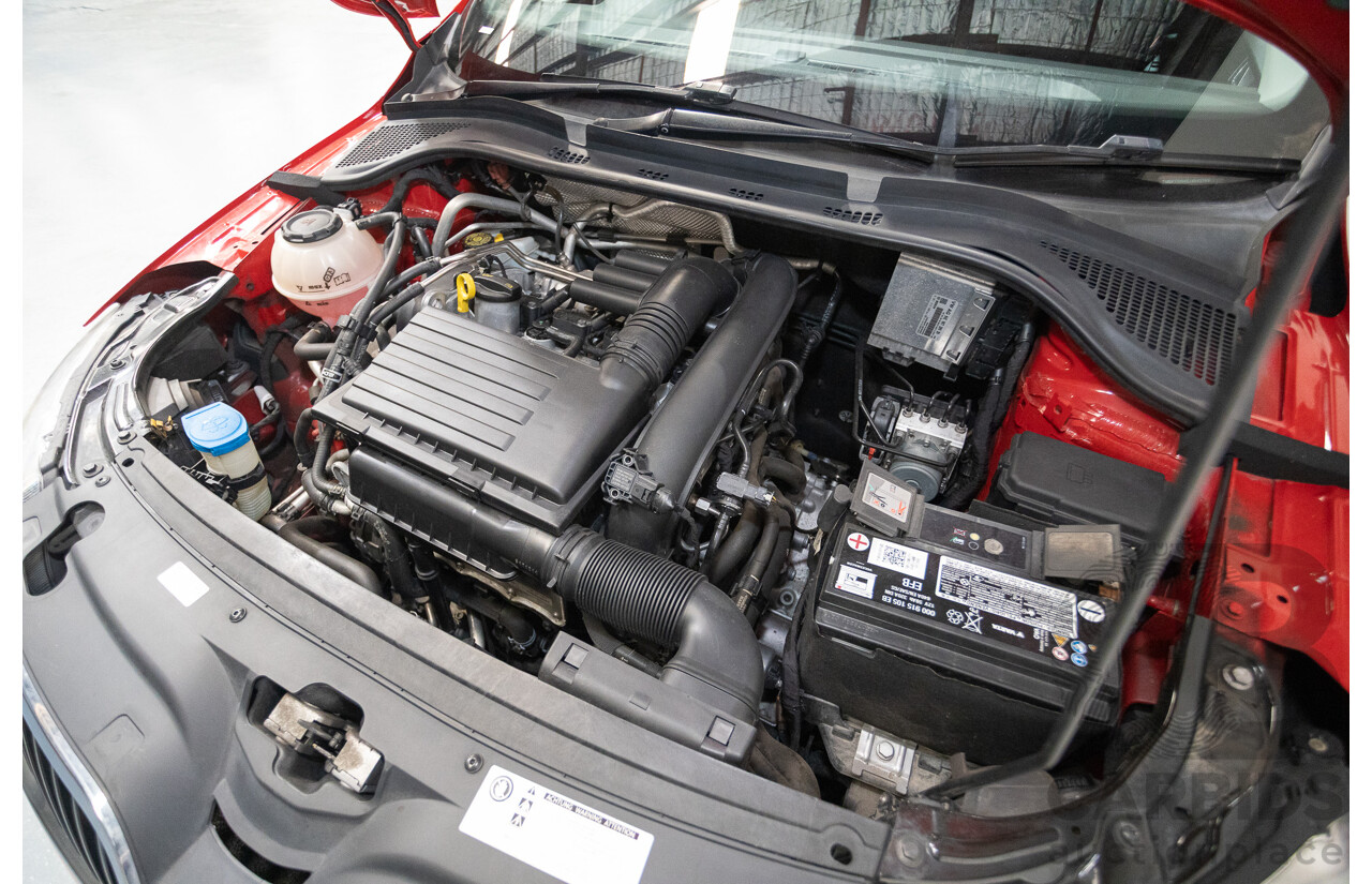 03/2018 Skoda Rapid  92 TSI NH MY18 4D Wagon Corrida Red Turbo 1.4L