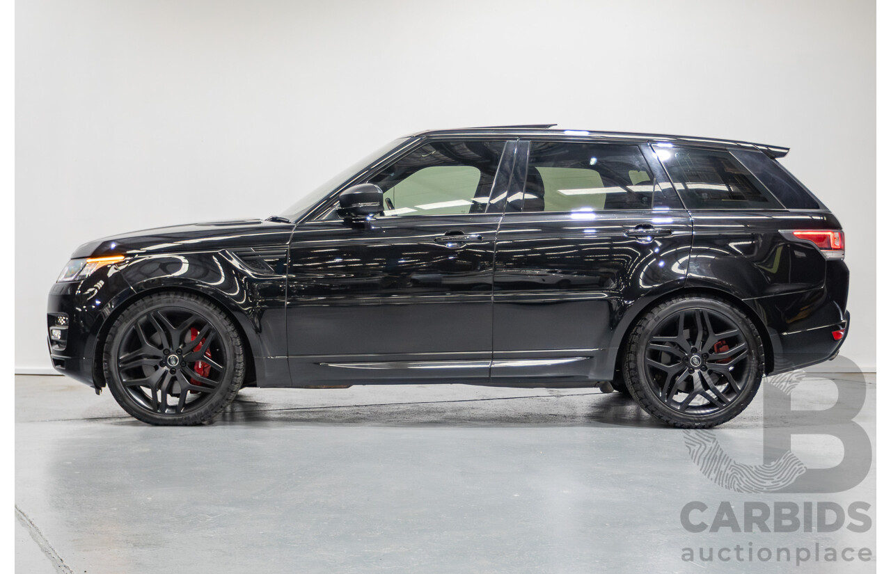 9/2015 Land Rover Range Rover Sport SDV8 HSE Dynamic LW MY16 4d Wagon Santorini Black V8 4.4L