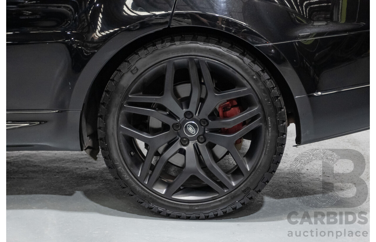 9/2015 Land Rover Range Rover Sport SDV8 HSE Dynamic LW MY16 4d Wagon Santorini Black V8 4.4L