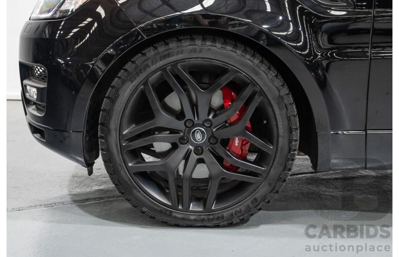 9/2015 Land Rover Range Rover Sport SDV8 HSE Dynamic LW MY16 4d Wagon Santorini Black V8 4.4L