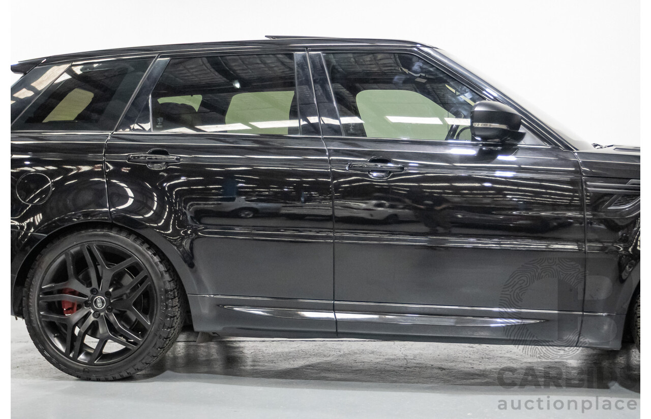 9/2015 Land Rover Range Rover Sport SDV8 HSE Dynamic LW MY16 4d Wagon Santorini Black V8 4.4L