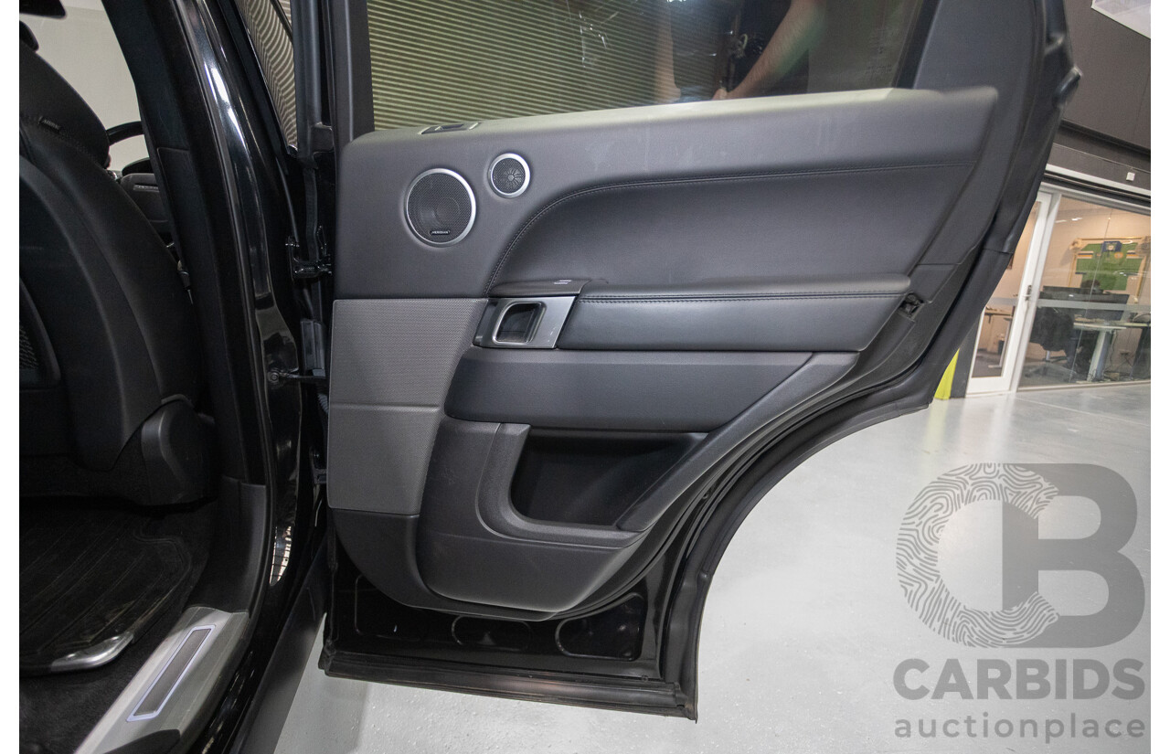 9/2015 Land Rover Range Rover Sport SDV8 HSE Dynamic LW MY16 4d Wagon Santorini Black V8 4.4L