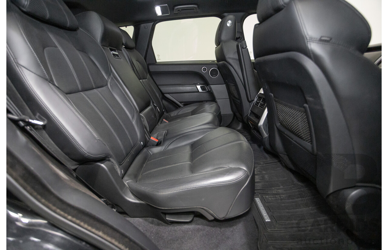 9/2015 Land Rover Range Rover Sport SDV8 HSE Dynamic LW MY16 4d Wagon Santorini Black V8 4.4L