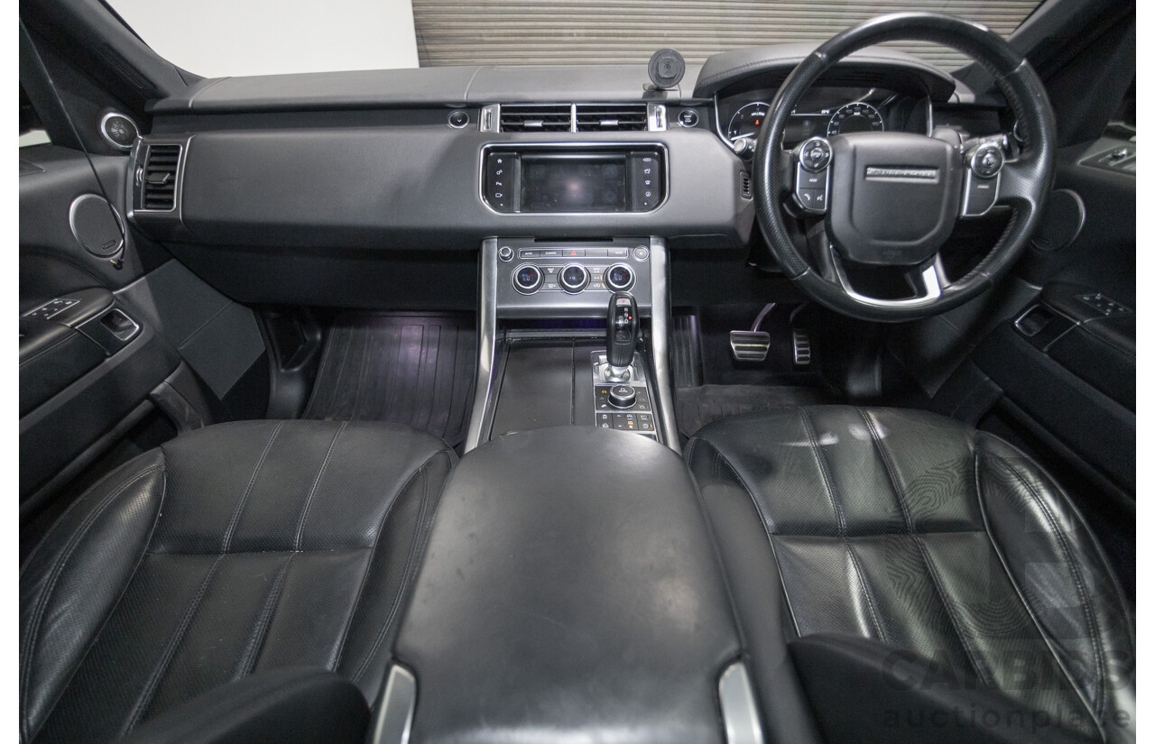 9/2015 Land Rover Range Rover Sport SDV8 HSE Dynamic LW MY16 4d Wagon Santorini Black V8 4.4L