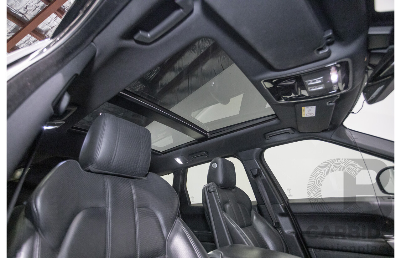 9/2015 Land Rover Range Rover Sport SDV8 HSE Dynamic LW MY16 4d Wagon Santorini Black V8 4.4L