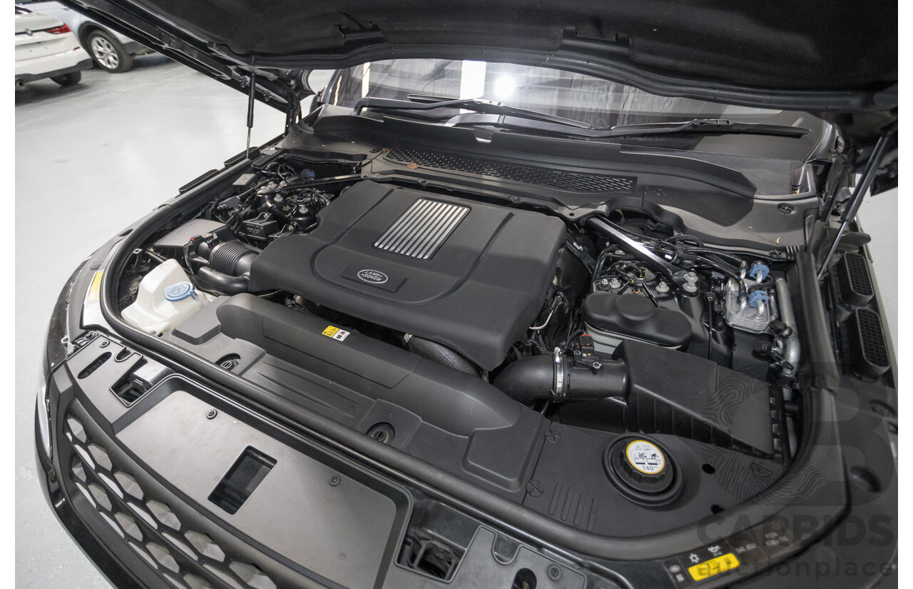 9/2015 Land Rover Range Rover Sport SDV8 HSE Dynamic LW MY16 4d Wagon Santorini Black V8 4.4L
