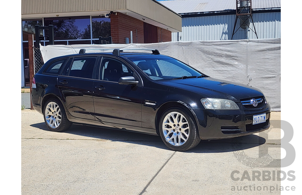 11/2008 Holden Commodore 60TH Anniversary VE MY09 4d Sportwagon Black 3.6L