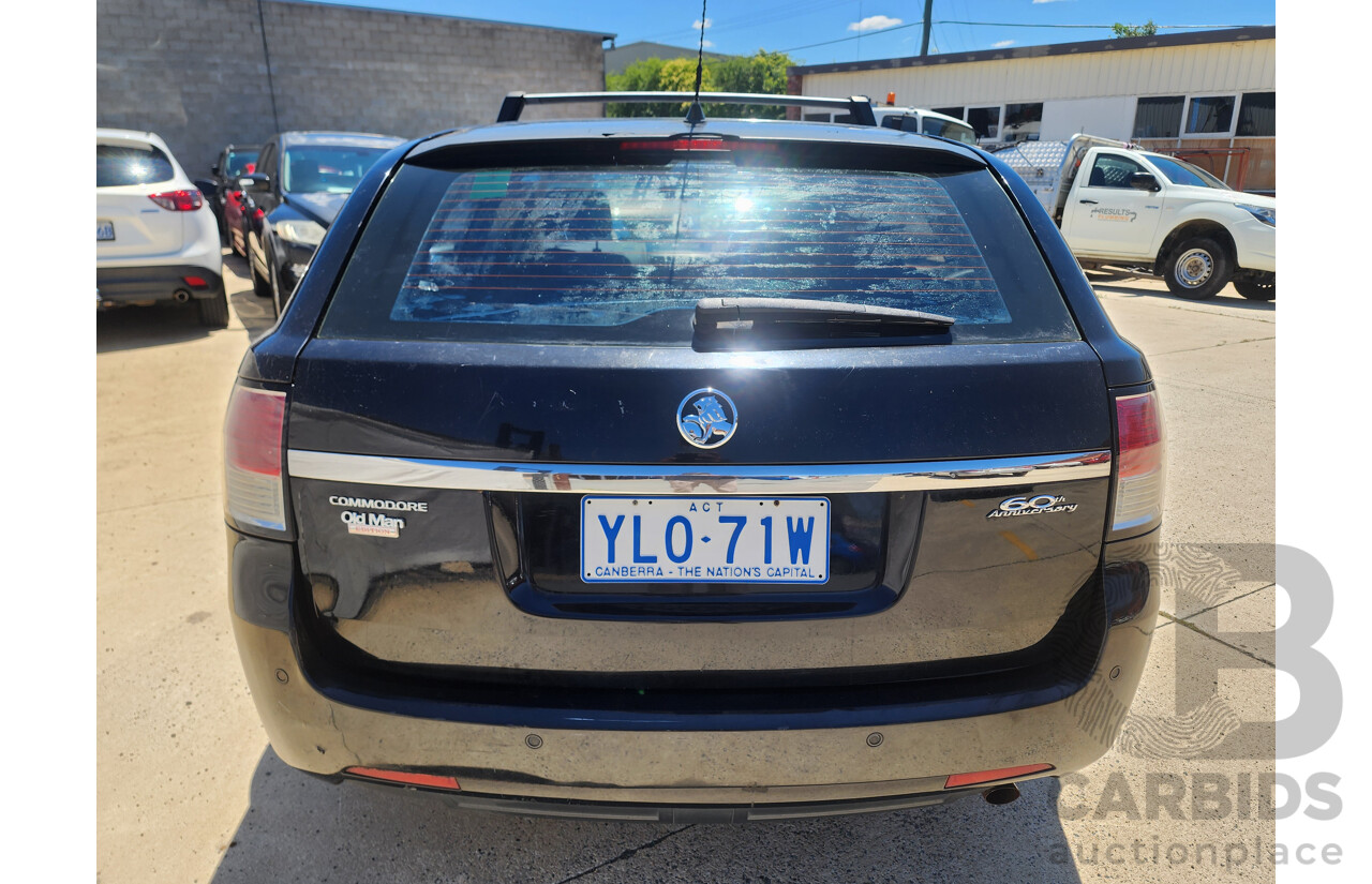 11/2008 Holden Commodore 60TH Anniversary VE MY09 4d Sportwagon Black 3.6L