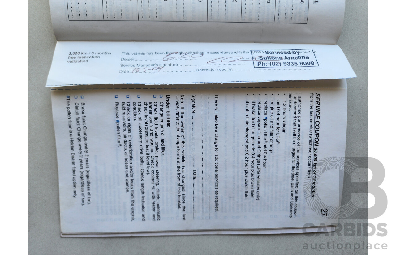 11/2008 Holden Commodore 60TH Anniversary VE MY09 4d Sportwagon Black 3.6L