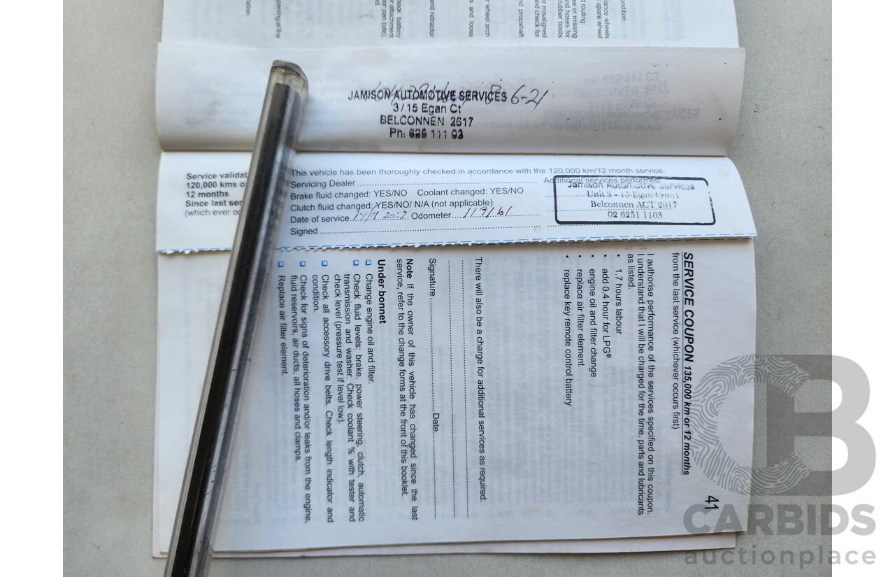 11/2008 Holden Commodore 60TH Anniversary VE MY09 4d Sportwagon Black 3.6L