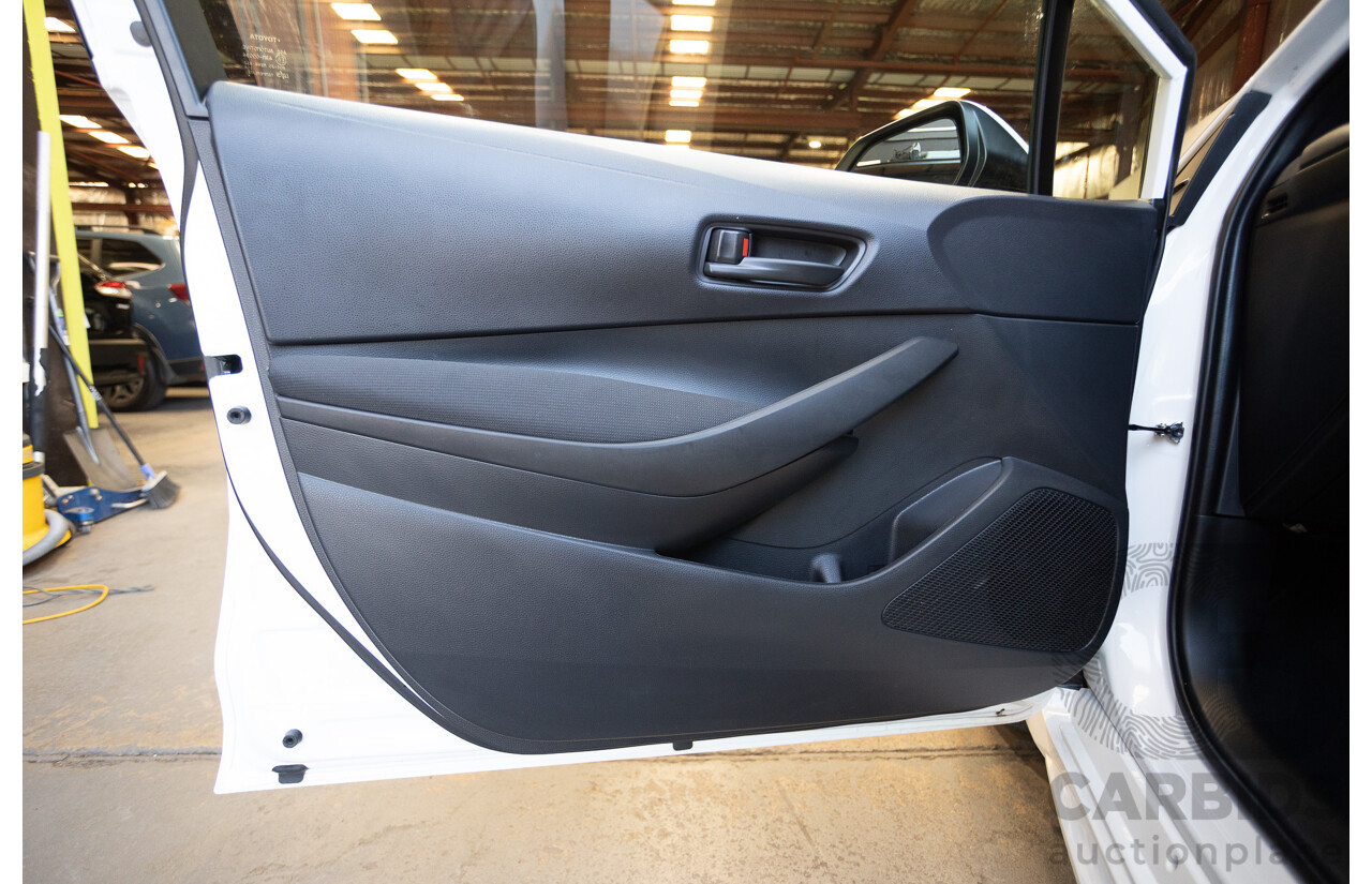 11/2024 Toyota Corolla Ascent Sport Hybrid ZWE219R 5D Hatchback Glacier White 1.8L - 70kw Hybrid