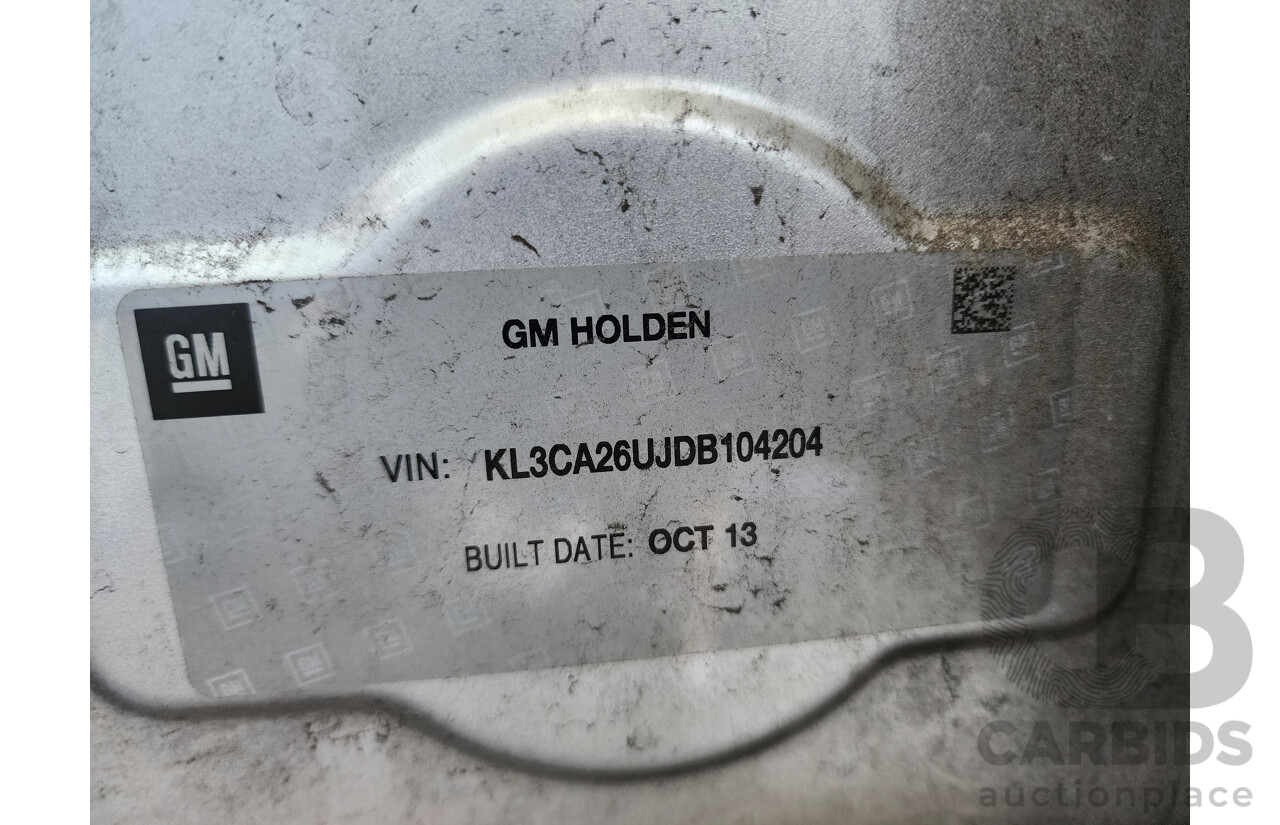 12/2013 Holden Captiva 7 SX (fwd) CG MY13 4d Wagon Silver 2.4L