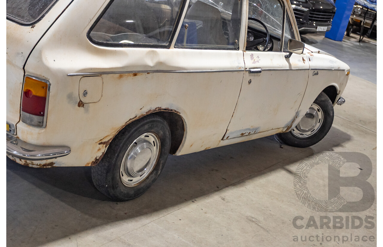 Circa 1969 Toyota Corolla KE16 2d Wagon White 1.1L