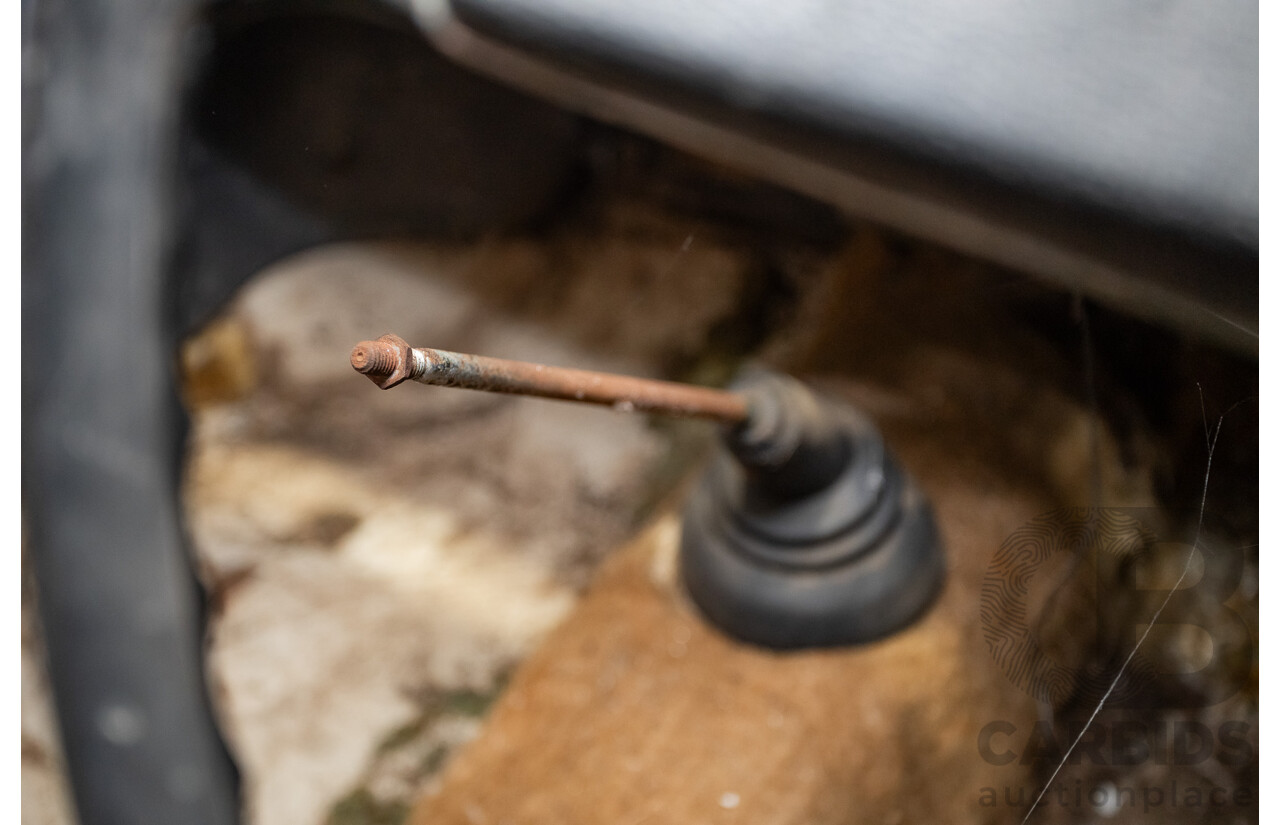 Circa 1969 Toyota Corolla KE16 2d Wagon White 1.1L