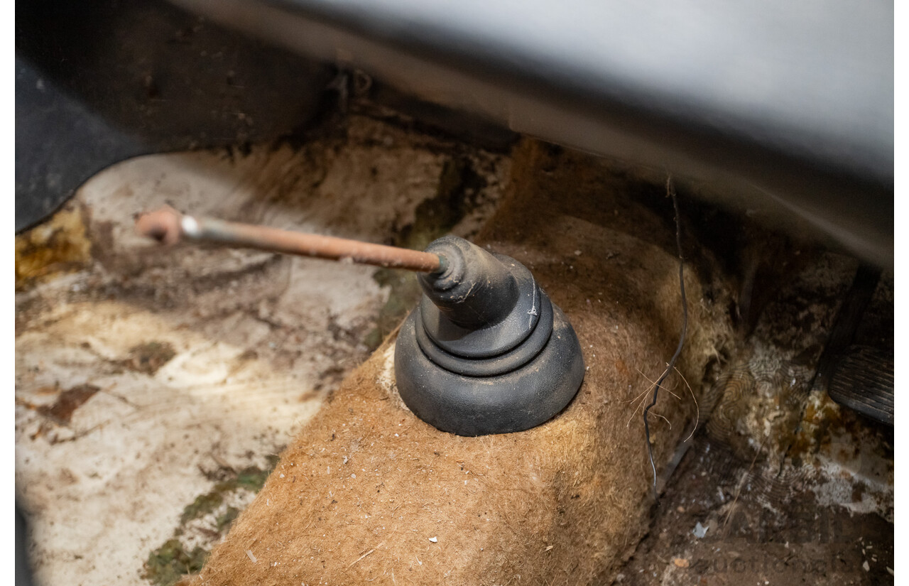 Circa 1969 Toyota Corolla KE16 2d Wagon White 1.1L