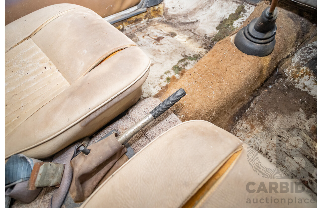 Circa 1969 Toyota Corolla KE16 2d Wagon White 1.1L