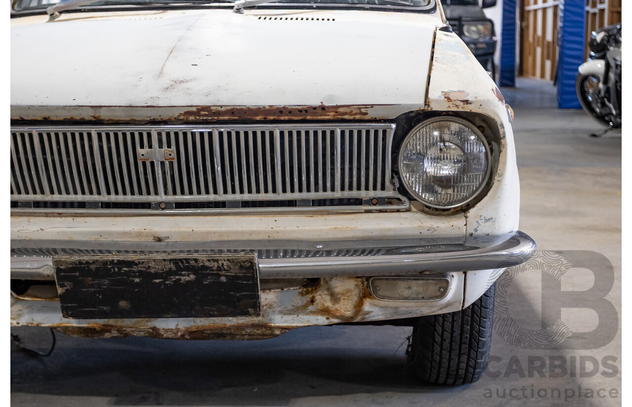Circa 1969 Toyota Corolla KE16 2d Wagon White 1.1L