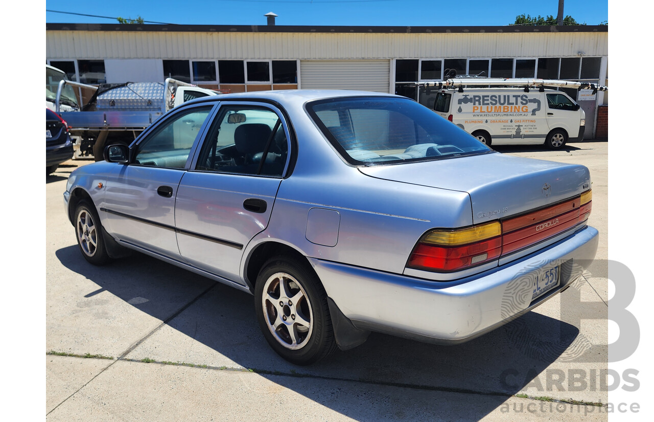 3/1997 Toyota Corolla Conquest AE102R 4d Sedan Silver 1.8L