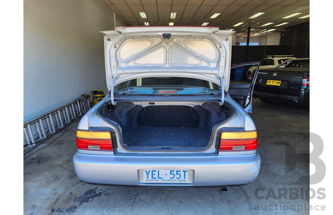 3/1997 Toyota Corolla Conquest AE102R 4d Sedan Silver 1.8L