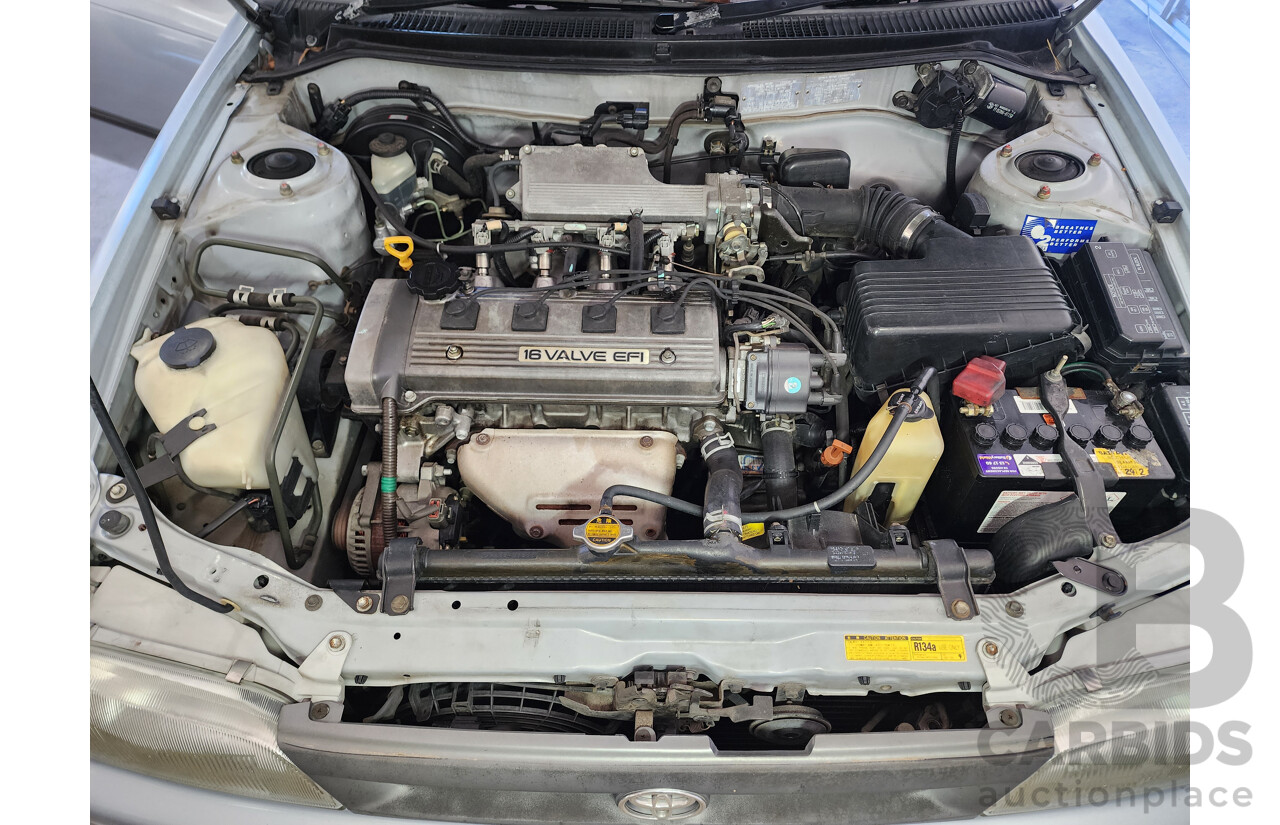 3/1997 Toyota Corolla Conquest AE102R 4d Sedan Silver 1.8L