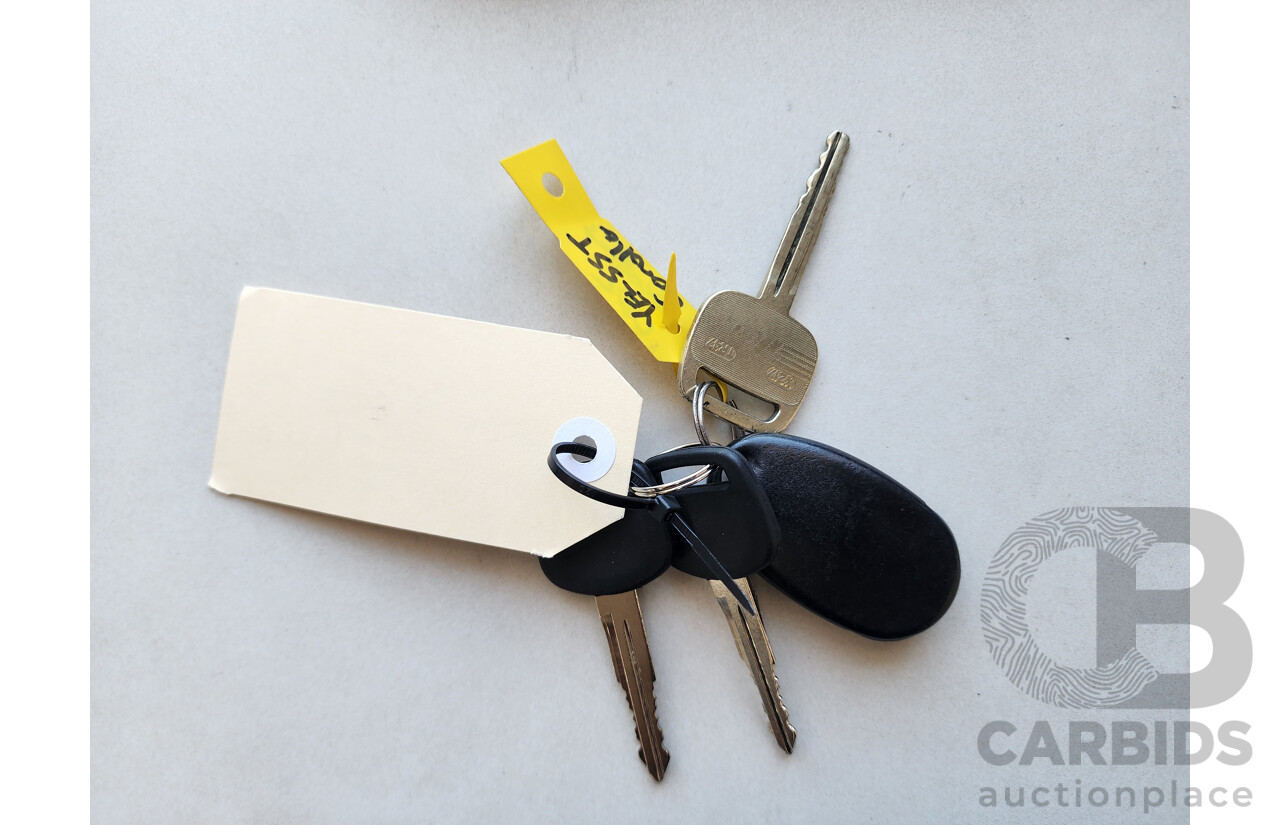 3/1997 Toyota Corolla Conquest AE102R 4d Sedan Silver 1.8L