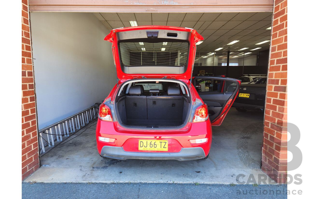 11/2012 Holden Cruze SRi JH MY13 5d Hatchback Red 1.4L