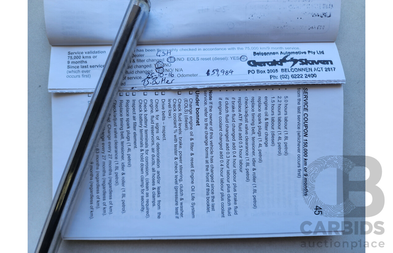 11/2012 Holden Cruze SRi JH MY13 5d Hatchback Red 1.4L