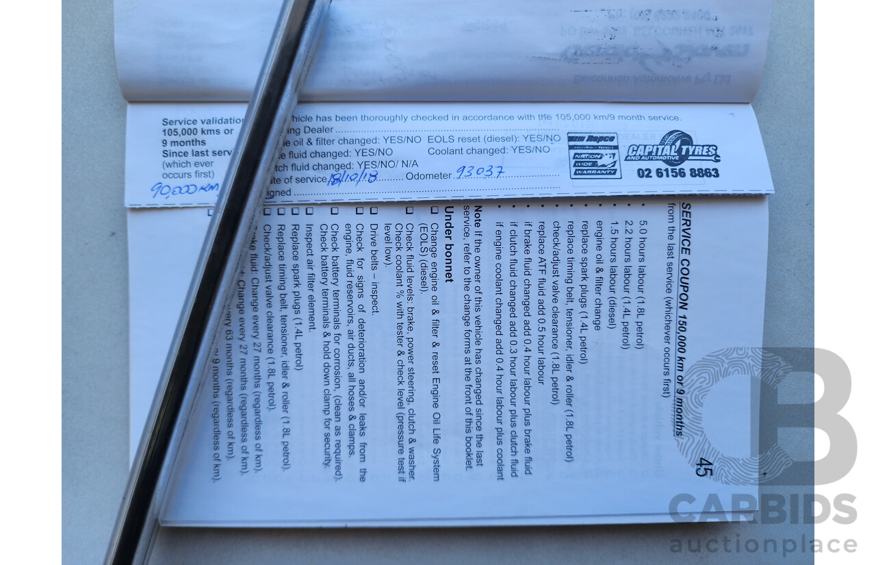 11/2012 Holden Cruze SRi JH MY13 5d Hatchback Red 1.4L