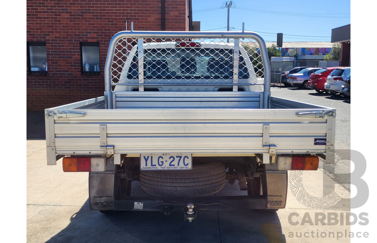 6/2016 Ford Ranger XLS 3.2 (4x4) PX MKII Dual Cab Utility White 3.2L
