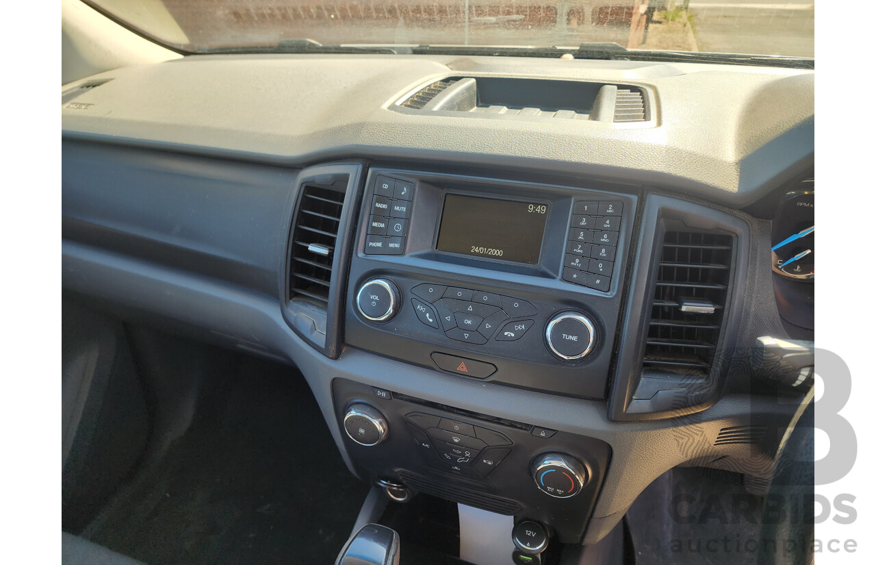 6/2016 Ford Ranger XLS 3.2 (4x4) PX MKII Dual Cab Utility White 3.2L