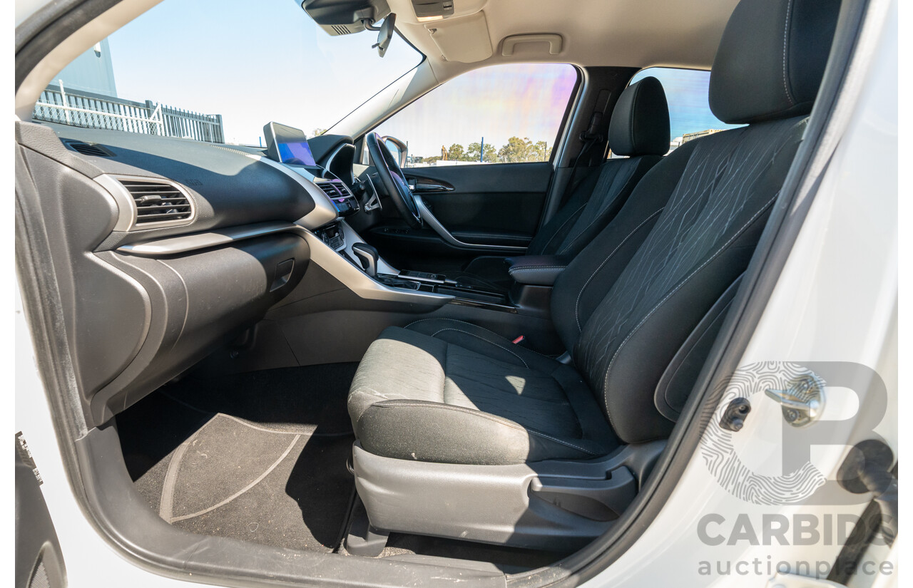 11/2019 Mitsubishi Eclipse Cross LS (2WD) YA MY20 4D Wagon Wicked White Turbo 1.5L