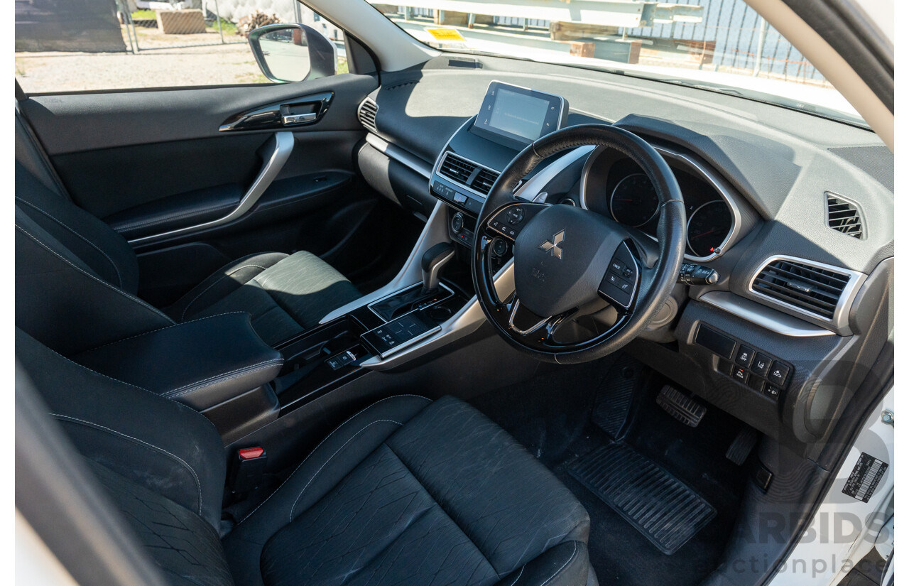 11/2019 Mitsubishi Eclipse Cross LS (2WD) YA MY20 4D Wagon Wicked White Turbo 1.5L