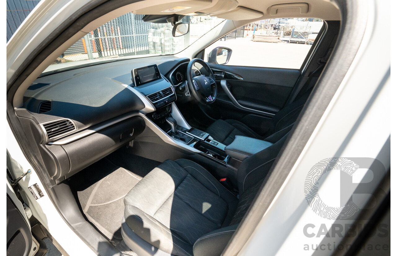 11/2019 Mitsubishi Eclipse Cross LS (2WD) YA MY20 4D Wagon Wicked White Turbo 1.5L