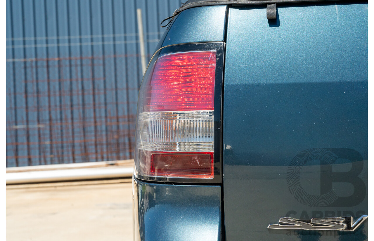 6/2009 Holden Commodore SS-V VE MY09.5 Utility Karma Blue V8 6.0L
