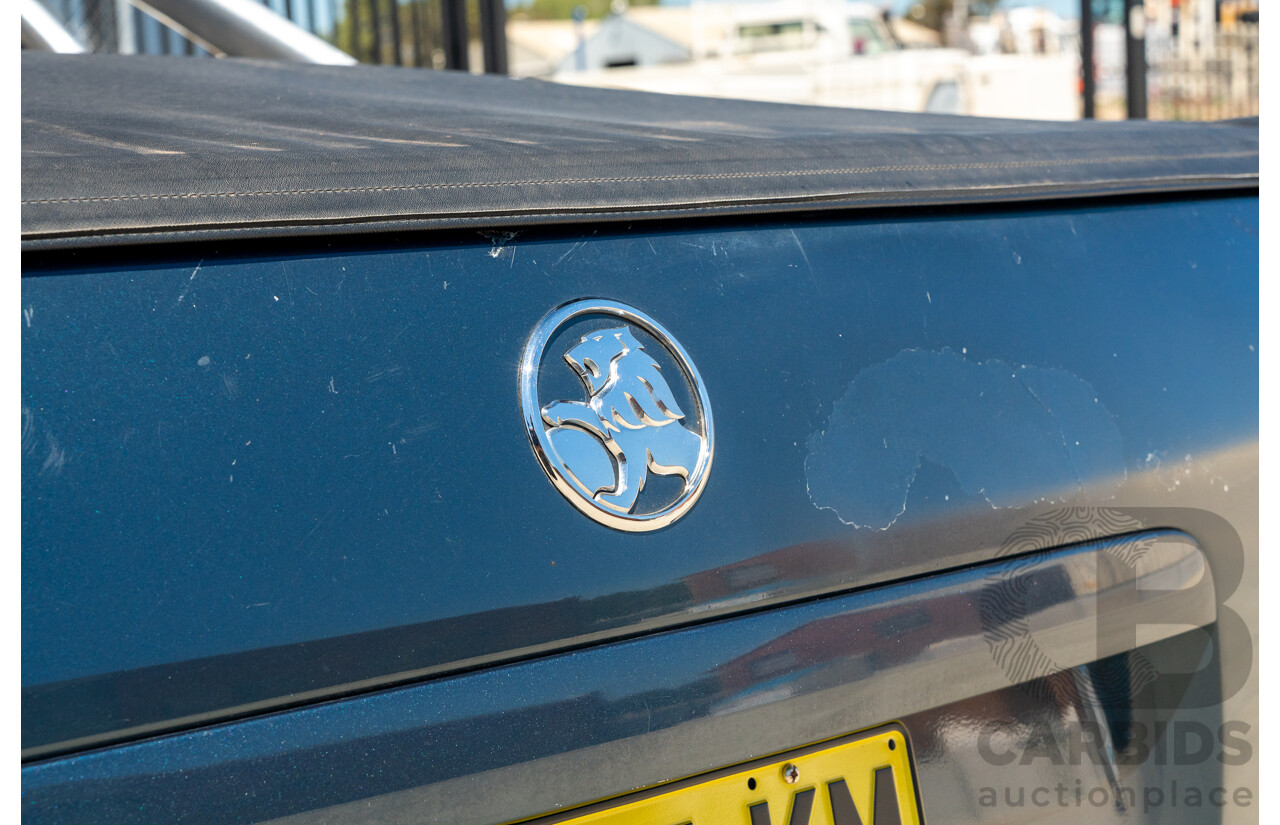 6/2009 Holden Commodore SS-V VE MY09.5 Utility Karma Blue V8 6.0L