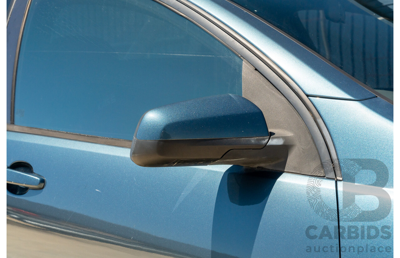 6/2009 Holden Commodore SS-V VE MY09.5 Utility Karma Blue V8 6.0L