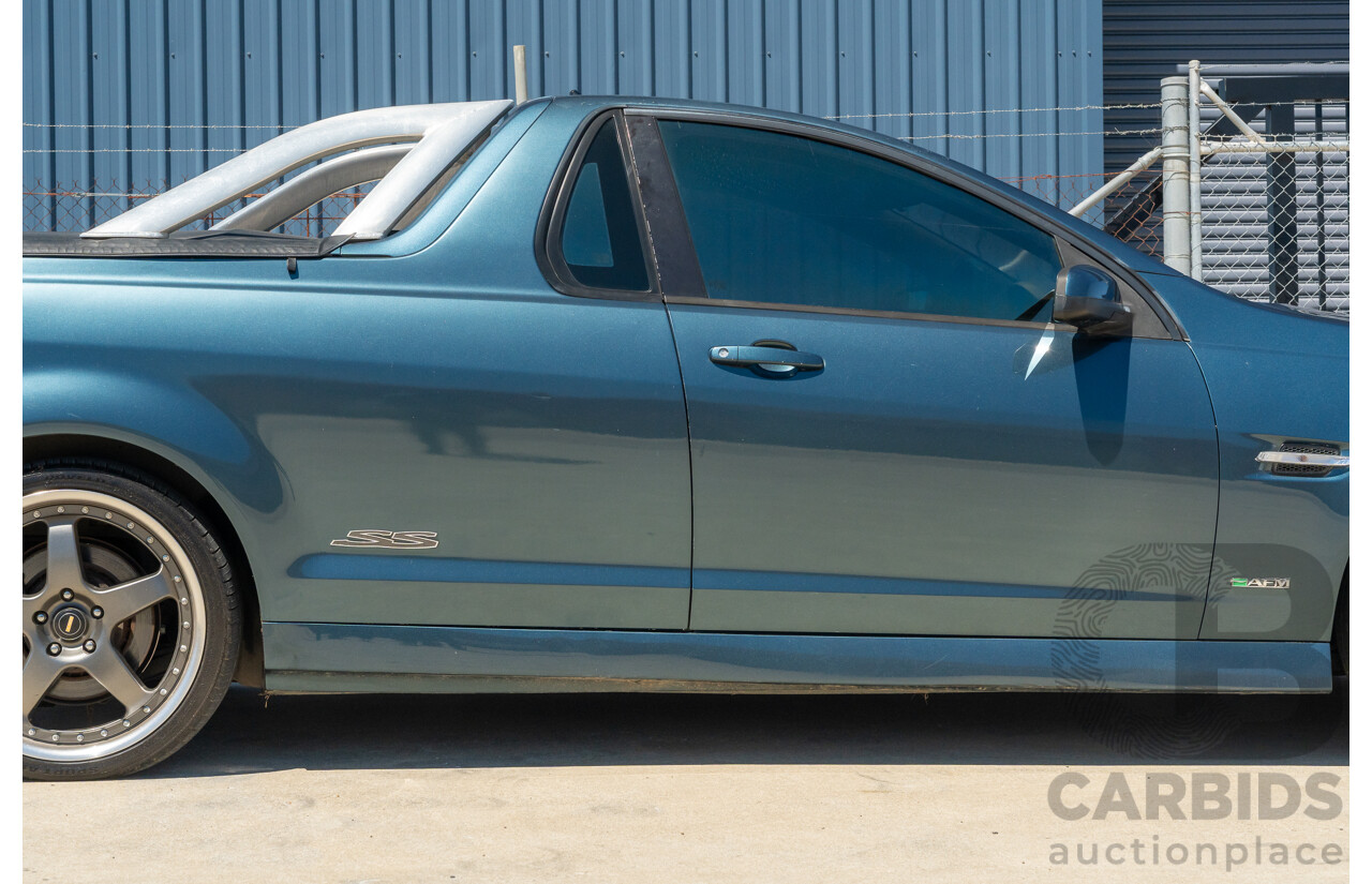 6/2009 Holden Commodore SS-V VE MY09.5 Utility Karma Blue V8 6.0L