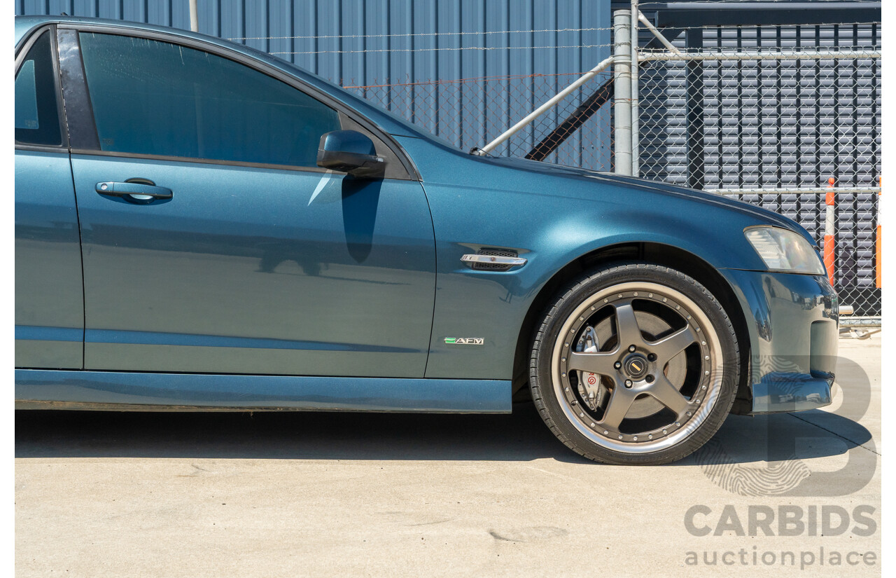6/2009 Holden Commodore SS-V VE MY09.5 Utility Karma Blue V8 6.0L