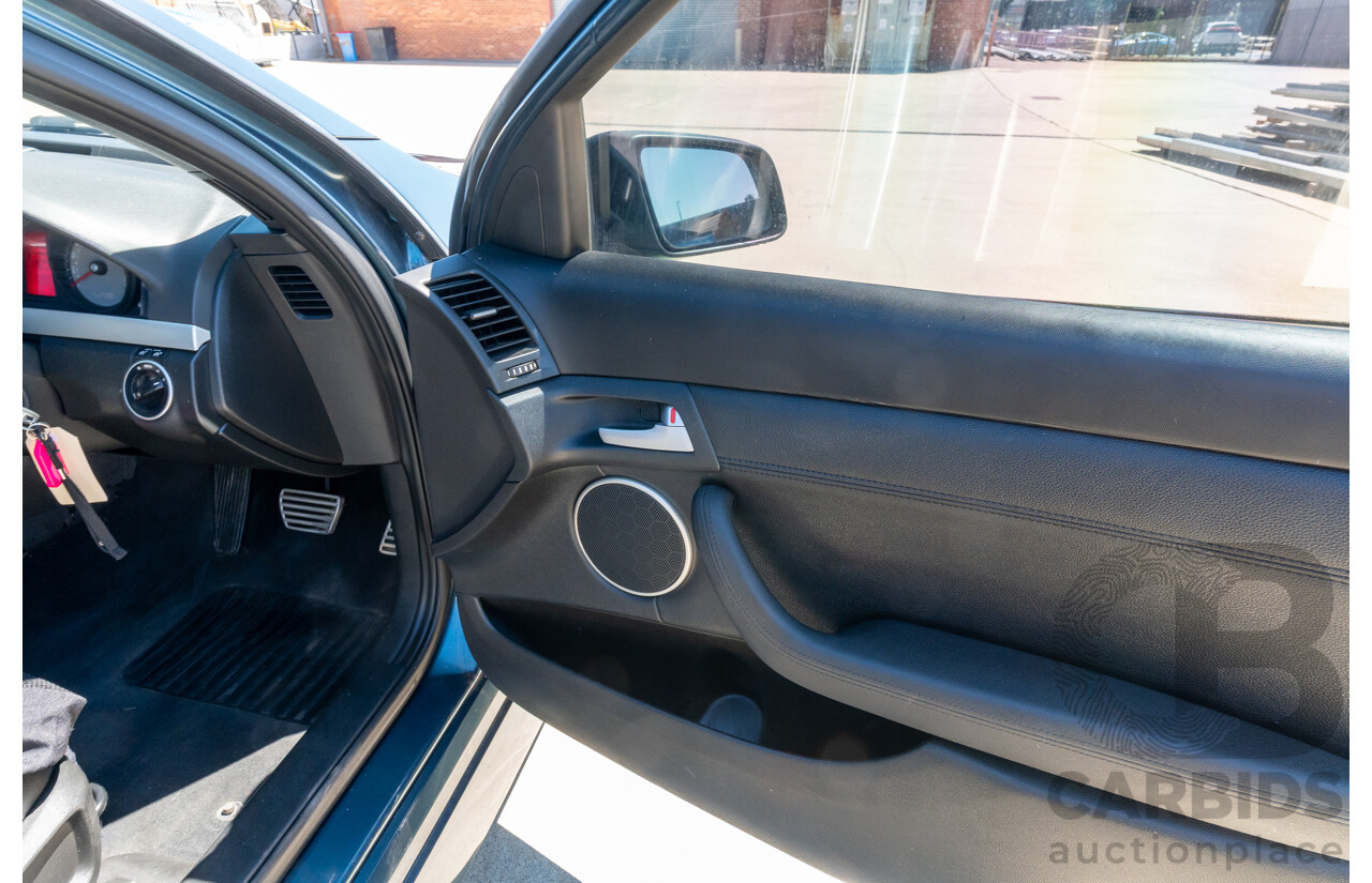 6/2009 Holden Commodore SS-V VE MY09.5 Utility Karma Blue V8 6.0L
