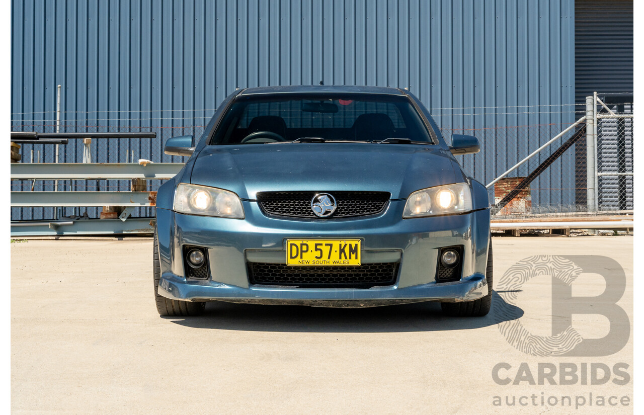 6/2009 Holden Commodore SS-V VE MY09.5 Utility Karma Blue V8 6.0L