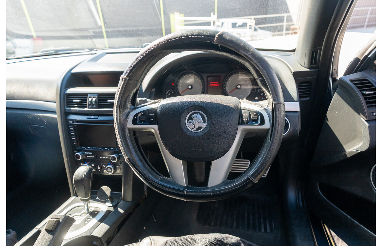 6/2009 Holden Commodore SS-V VE MY09.5 Utility Karma Blue V8 6.0L