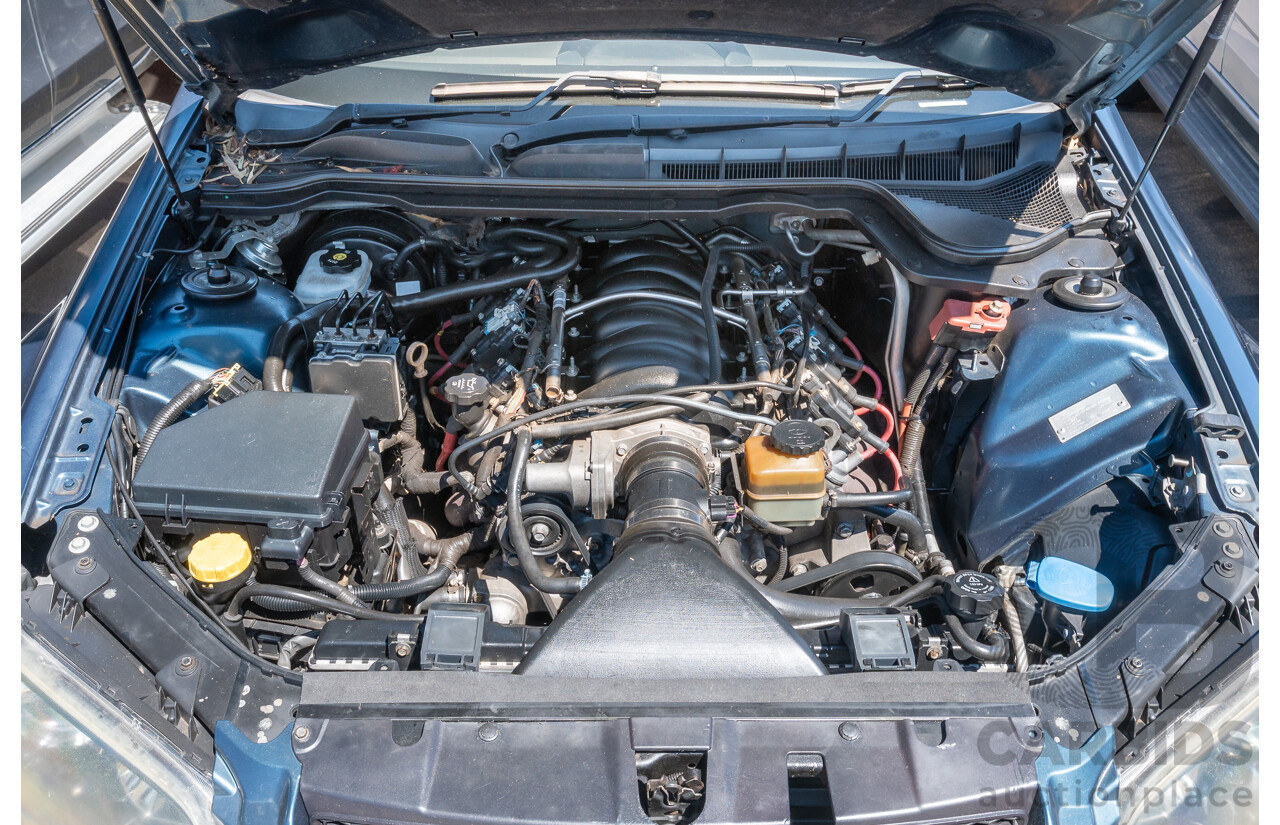 6/2009 Holden Commodore SS-V VE MY09.5 Utility Karma Blue V8 6.0L